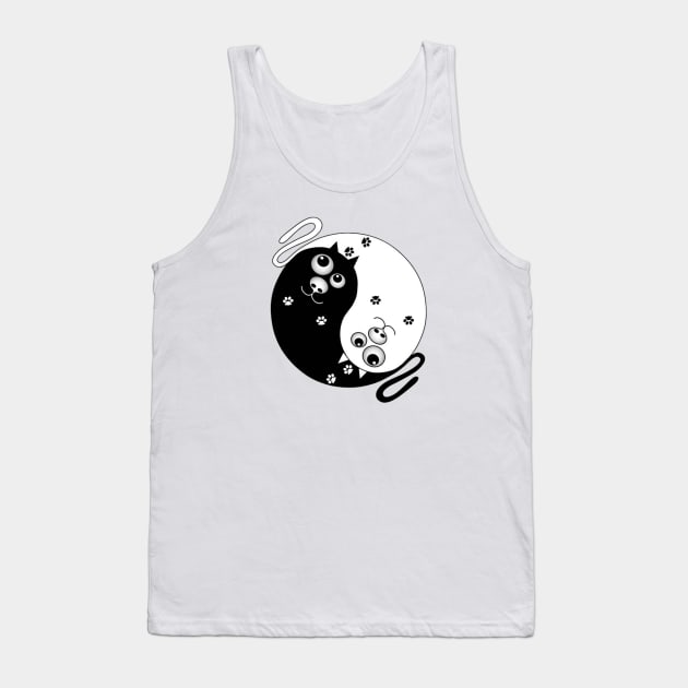 Amusing cats Tank Top by  El-Aal